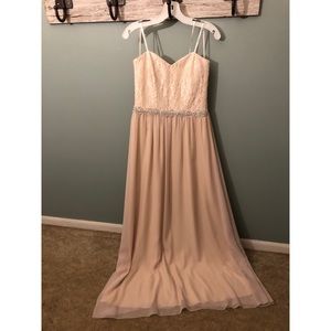 Strapless formal dress